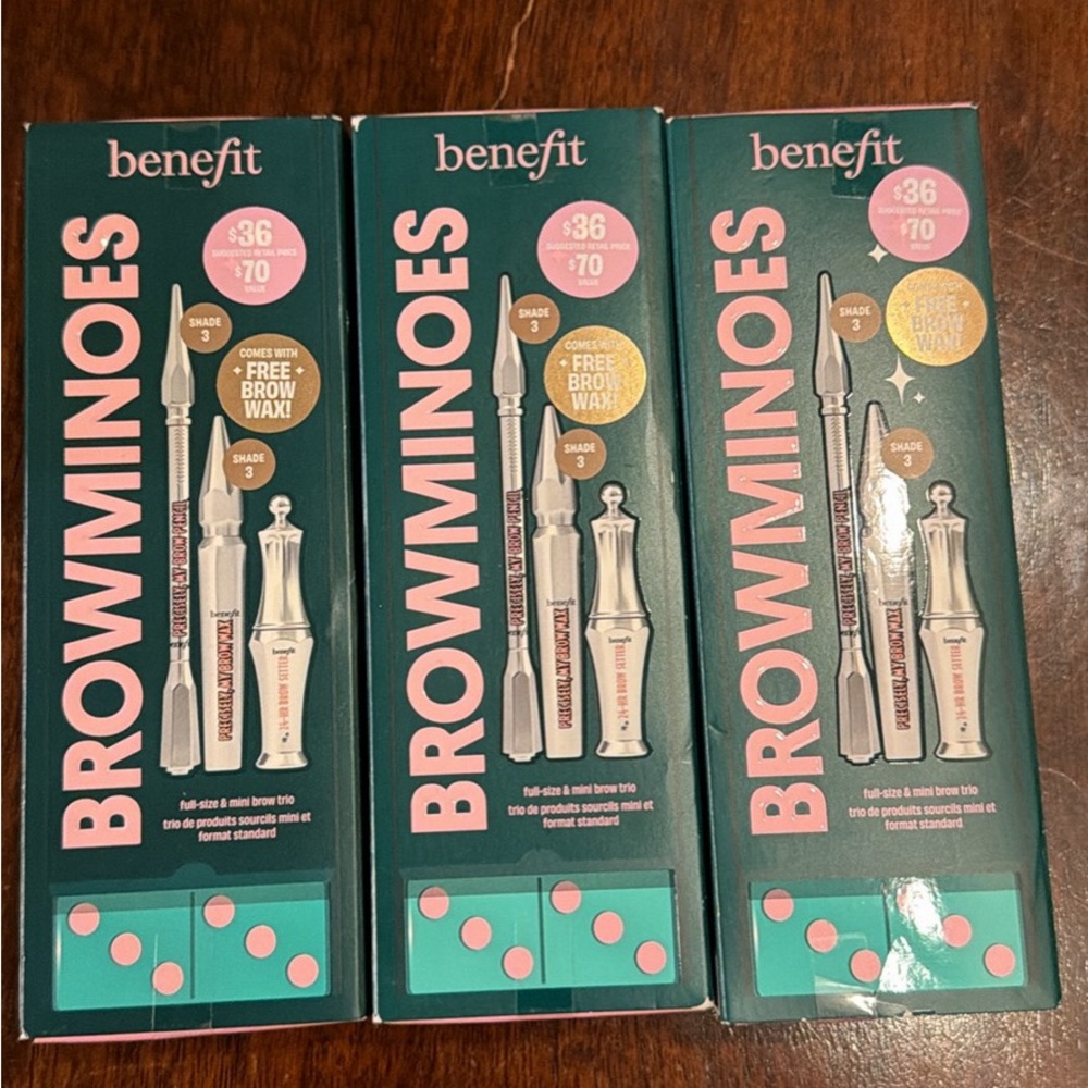 Benefit Browminoes Eyebrow Kit - Teal and Pink